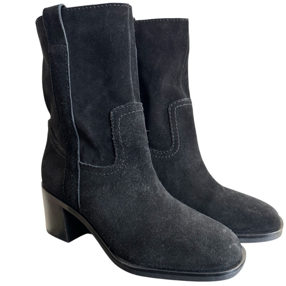 Steve Madden Romney Western Style Suede Boots NEW Size 7